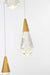 Elegant Lighting - 1013S20SG-02CR - LED Pendant - Amora - Satin Gold