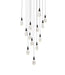 Elegant Lighting - 1013S26BK-02CR - LED Pendant - Amora - Black