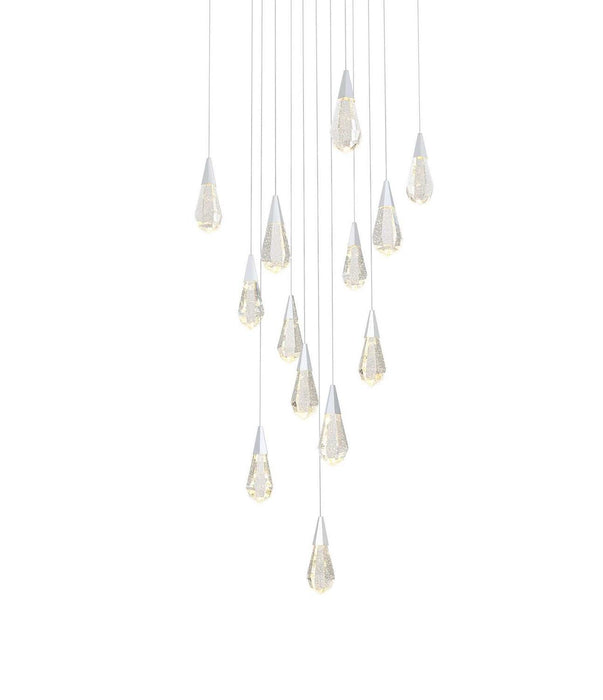 Elegant Lighting - 1013S26C-02CR - LED Pendant - Amora - Chrome
