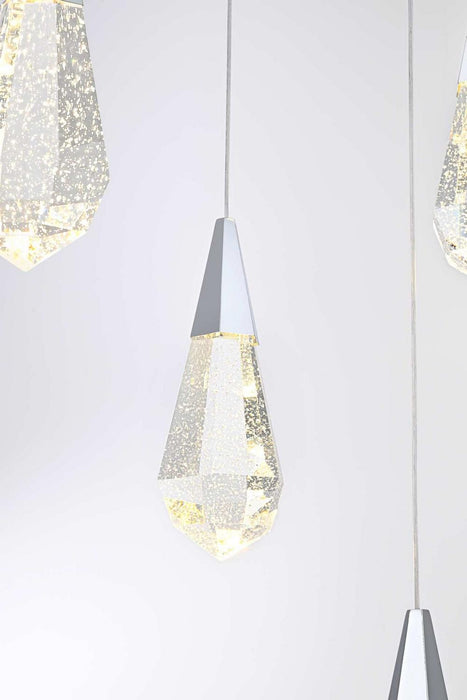 Elegant Lighting - 1013S26C-02CR - LED Pendant - Amora - Chrome