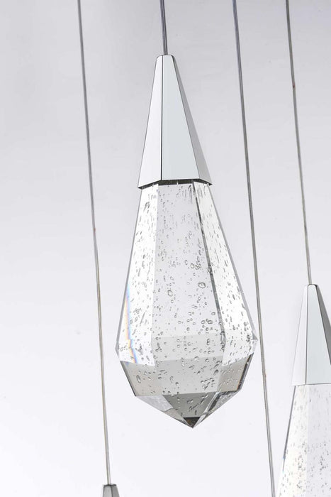 Elegant Lighting - 1013S26C-02CR - LED Pendant - Amora - Chrome