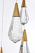 Elegant Lighting - 1013S26SG-02CR - LED Pendant - Amora - Satin Gold