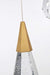 Elegant Lighting - 1013S26SG-02CR - LED Pendant - Amora - Satin Gold