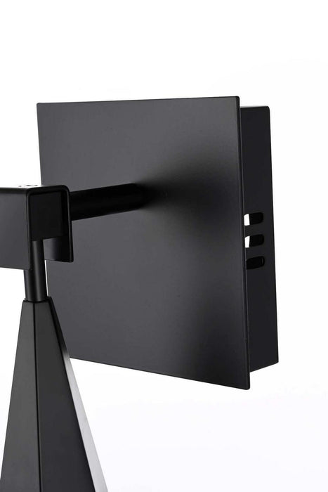 Elegant Lighting - 1013W5BK-22ST - LED Wall Sconce - Amora - Black