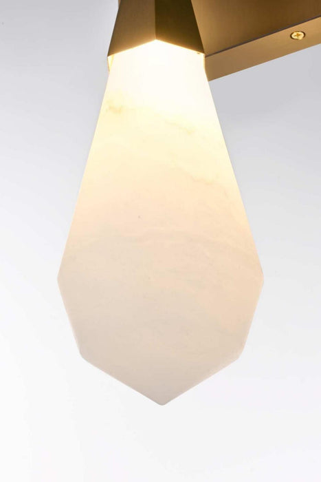 Elegant Lighting - 1013W5SG-22ST - LED Wall Sconce - Amora - Satin Gold