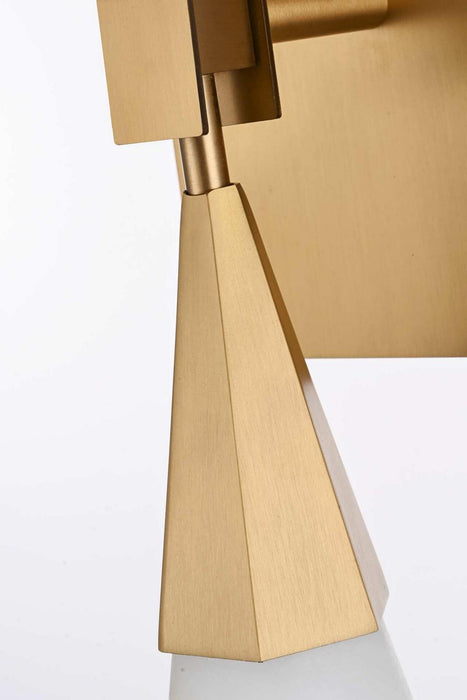 Elegant Lighting - 1013W5SG-22ST - LED Wall Sconce - Amora - Satin Gold