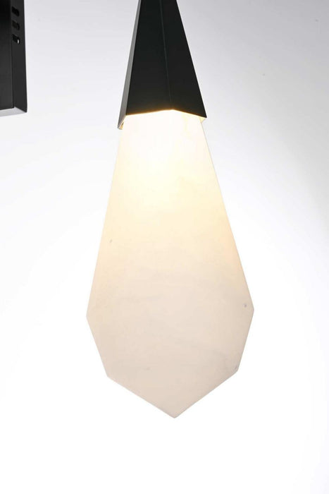 Elegant Lighting - 1013W20BK-22ST - LED Wall Sconce - Amora - Black