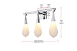 Elegant Lighting - 1013W20C-22ST - LED Wall Sconce - Amora - Chrome