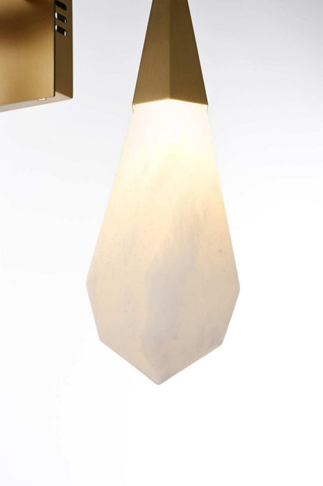 Elegant Lighting - 1013W20SG-22ST - LED Wall Sconce - Amora - Satin Gold