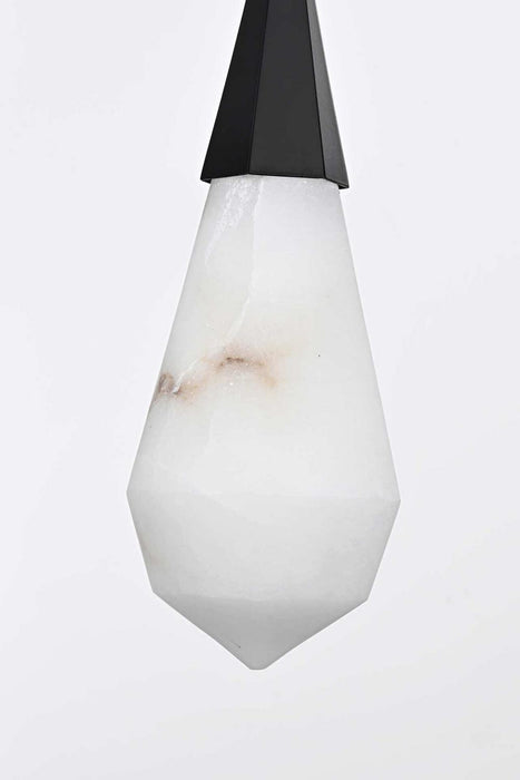 Elegant Lighting - 1013D5BK-22ST - LED Pendant - Amora - Black