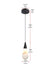 Elegant Lighting - 1013D5BK-22ST - LED Pendant - Amora - Black