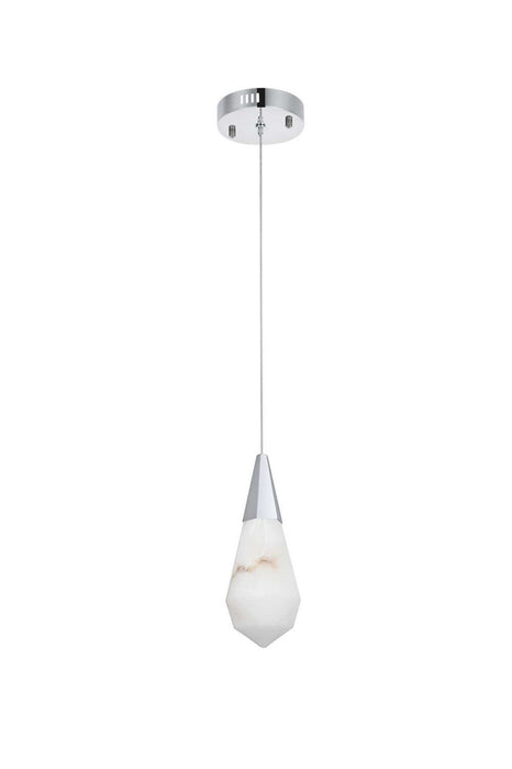 Elegant Lighting - 1013D5C-22ST - LED Pendant - Amora - Chrome