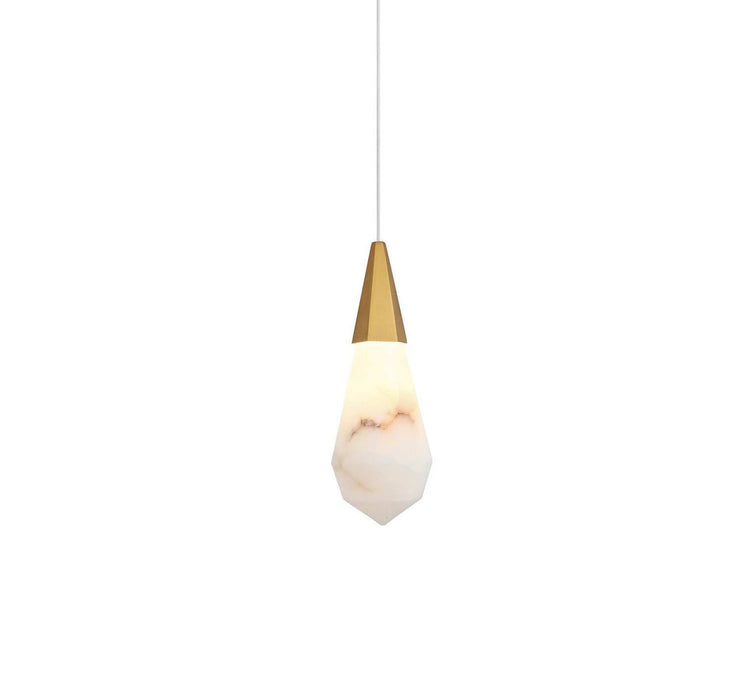 Elegant Lighting - 1013D5SG-22ST - LED Pendant - Amora - Satin Gold