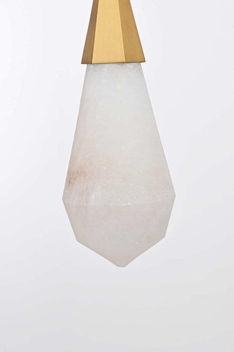 Elegant Lighting - 1013D5SG-22ST - LED Pendant - Amora - Satin Gold