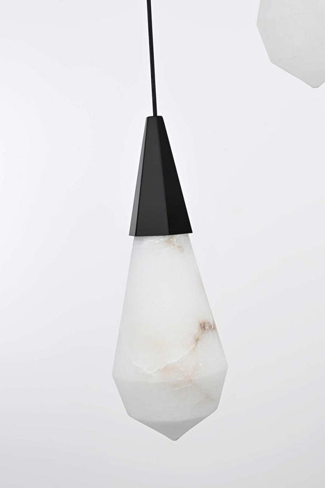 Elegant Lighting - 1013D12BK-22ST - LED Pendant - Amora - Black