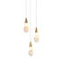 Elegant Lighting - 1013D12SG-22ST - LED Pendant - Amora - Satin Gold