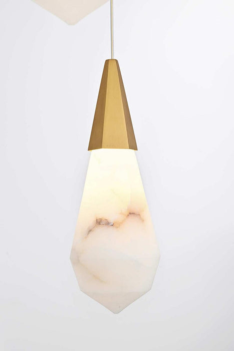 Elegant Lighting - 1013D12SG-22ST - LED Pendant - Amora - Satin Gold