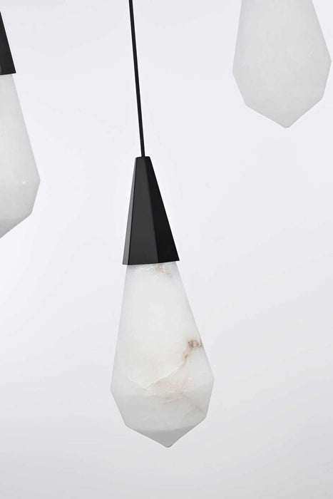 Elegant Lighting - 1013D16BK-22ST - LED Pendant - Amora - Black