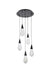 Elegant Lighting - 1013D16BK-22ST - LED Pendant - Amora - Black