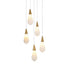 Elegant Lighting - 1013D16SG-22ST - LED Pendant - Amora - Satin Gold