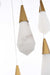 Elegant Lighting - 1013D16SG-22ST - LED Pendant - Amora - Satin Gold