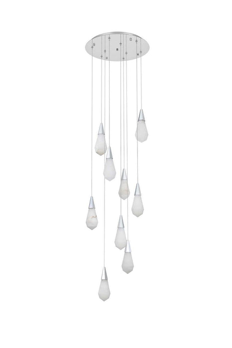 Elegant Lighting - 1013D20C-22ST - LED Pendant - Amora - Chrome