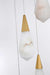 Elegant Lighting - 1013D20SG-22ST - LED Pendant - Amora - Satin Gold