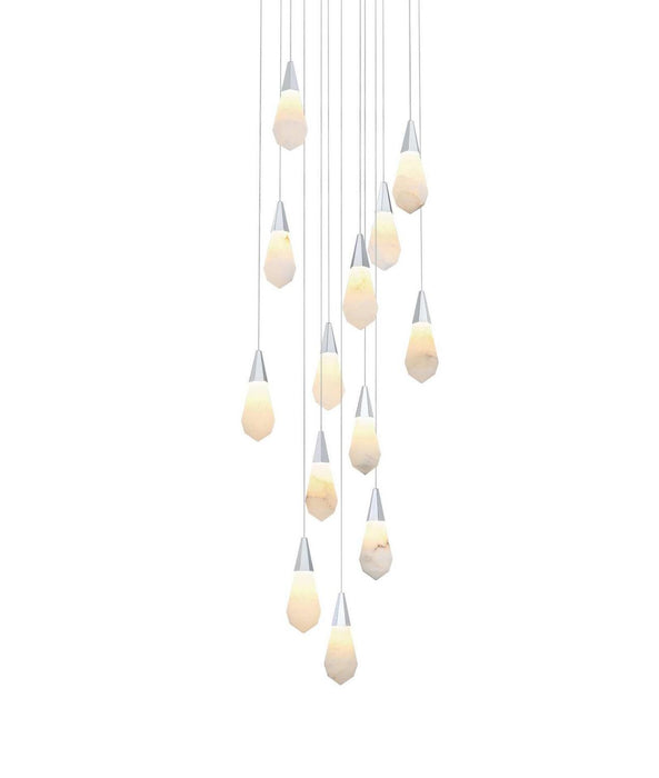 Elegant Lighting - 1013D24C-22ST - LED Pendant - Amora - Chrome