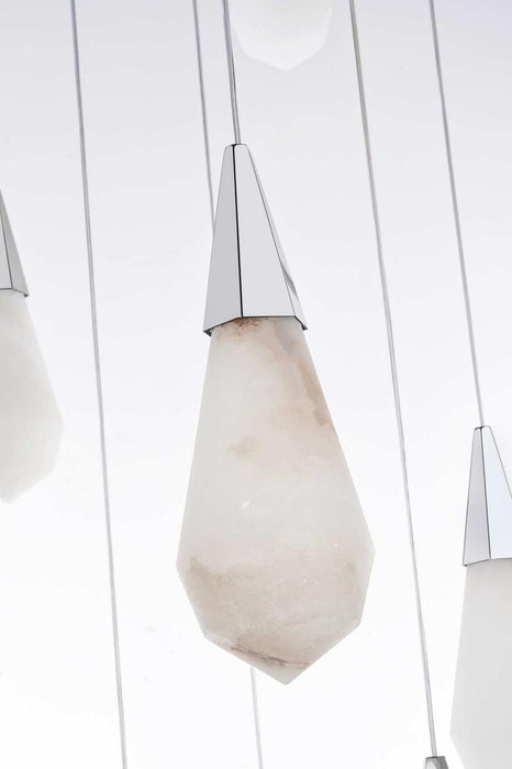 Elegant Lighting - 1013D24C-22ST - LED Pendant - Amora - Chrome