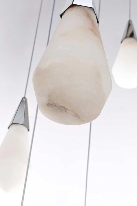Elegant Lighting - 1013D24C-22ST - LED Pendant - Amora - Chrome