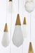 Elegant Lighting - 1013D24SG-22ST - LED Pendant - Amora - Satin Gold