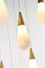 Elegant Lighting - 1013D24SG-22ST - LED Pendant - Amora - Satin Gold