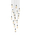 Elegant Lighting - 1013D28BK-22ST - LED Pendant - Amora - Black