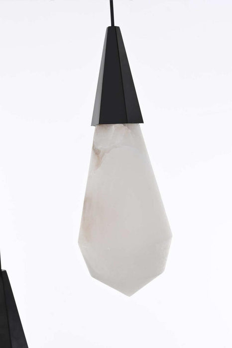 Elegant Lighting - 1013D28BK-22ST - LED Pendant - Amora - Black