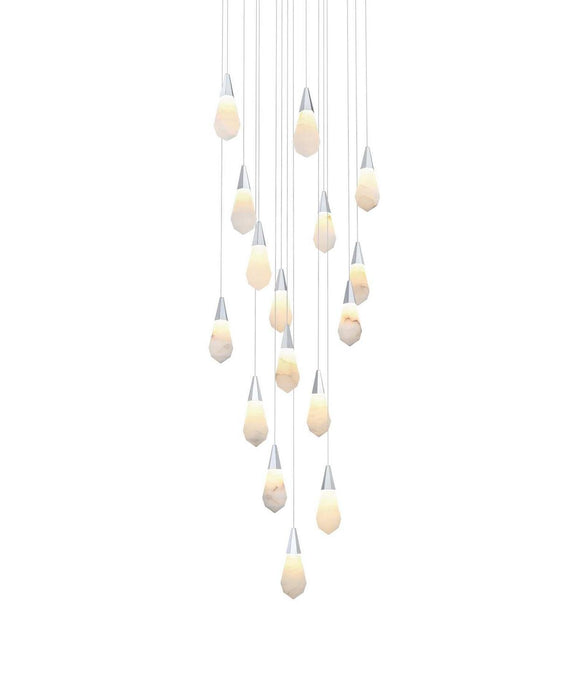 Elegant Lighting - 1013D28C-22ST - LED Pendant - Amora - Chrome