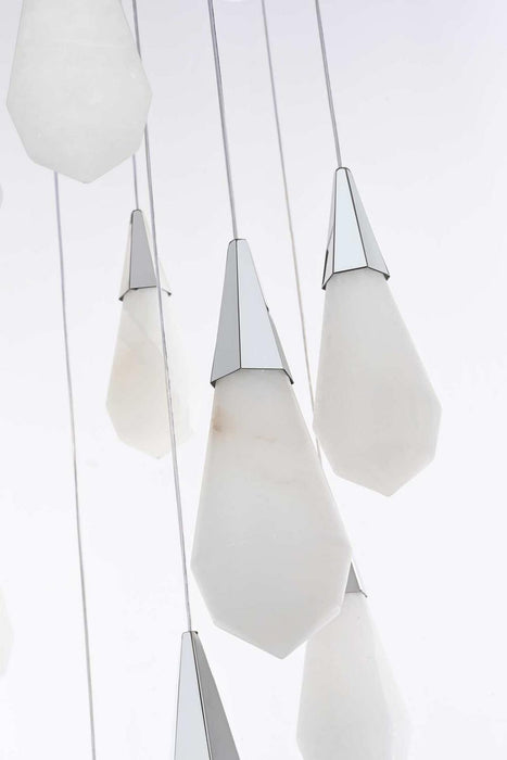 Elegant Lighting - 1013D28C-22ST - LED Pendant - Amora - Chrome