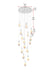 Elegant Lighting - 1013D28C-22ST - LED Pendant - Amora - Chrome