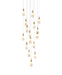Elegant Lighting - 1013D28SG-22ST - LED Pendant - Amora - Satin Gold