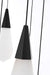 Elegant Lighting - 1013G32BK-22ST - LED Chandelier - Amora - Black