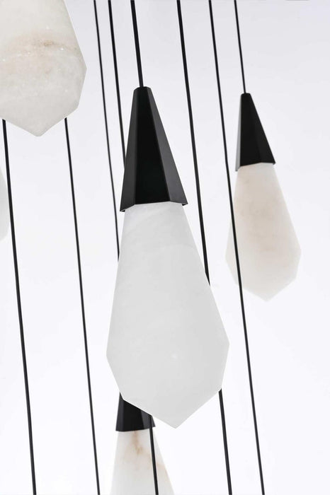 Elegant Lighting - 1013G32BK-22ST - LED Chandelier - Amora - Black