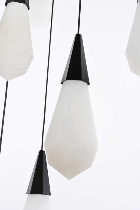 Elegant Lighting - 1013G32BK-22ST - LED Chandelier - Amora - Black