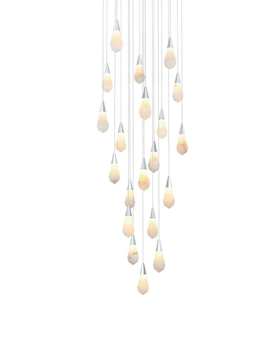 Elegant Lighting - 1013G32C-22ST - LED Chandelier - Amora - Chrome
