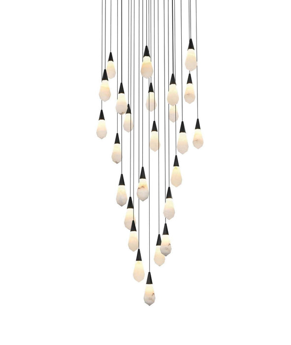 Elegant Lighting - 1013G36BK-22ST - LED Chandelier - Amora - Black