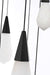 Elegant Lighting - 1013G36BK-22ST - LED Chandelier - Amora - Black