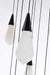 Elegant Lighting - 1013G36BK-22ST - LED Chandelier - Amora - Black