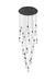 Elegant Lighting - 1013G36BK-22ST - LED Chandelier - Amora - Black