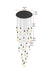 Elegant Lighting - 1013G36BK-22ST - LED Chandelier - Amora - Black
