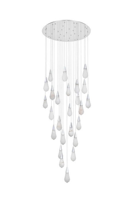 Elegant Lighting - 1013G36C-22ST - LED Chandelier - Amora - Chrome