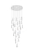 Elegant Lighting - 1013G36C-22ST - LED Chandelier - Amora - Chrome