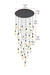 Elegant Lighting - 1013G42BK-22ST - LED Chandelier - Amora - Black